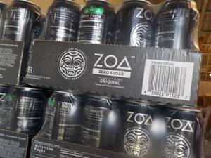 2 - 12 packs ZOA Energy Drinks Zero...