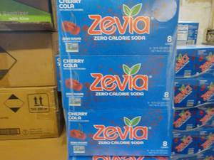 3 - 8 Packs Zevia Cherry Cola Zero ...