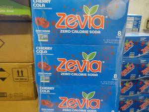 3 - 8 Packs Zevia Cherry Cola Zero ...