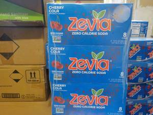 3 - 8 Packs Zevia Cherry Cola Zero ...