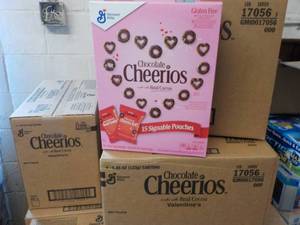2 Cases Chocolate Cheerios Pouches...