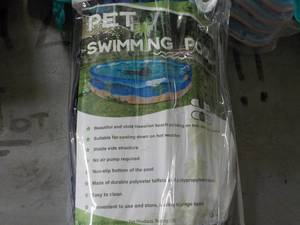 Pet Swimming Pool...