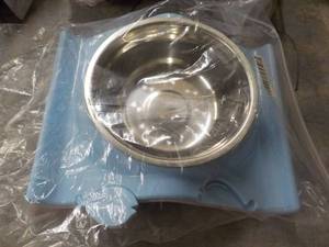 2 Pet Food Bowls on Stands...