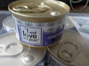 24 Cans I and Love and You Cat Food...