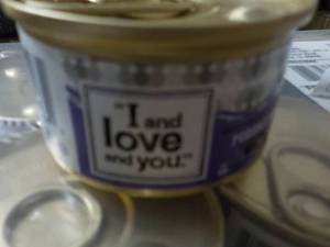 24 Cans I and Love and You Cat Food...