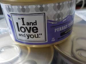 24 Cans I and Love and You Cat Food...