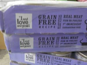 24 Cans I and Love and You Cat Food...