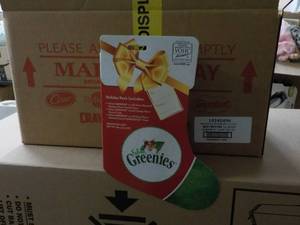Case of 12 Holiday Packs Feline Gre...