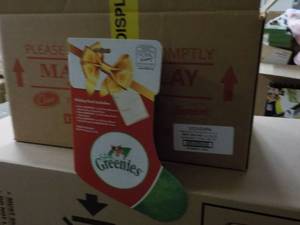 Case of 12 Holiday Packs Feline Gre...