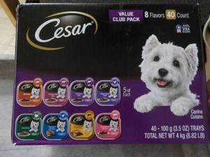 Case of Cesar 40 Count Canine Cuisi...