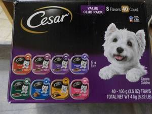 Case of Cesar 40 Count Canine Cuisi...