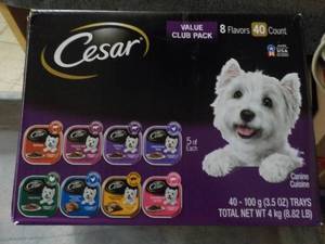 Case of Cesar 40 Count Canine Cuisi...