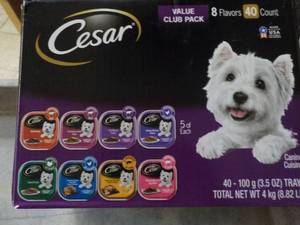 Case of Cesar 40 Count Canine Cuisi...