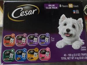 Case of Cesar 40 Count Canine Cuisi...