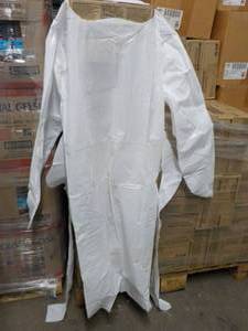 Pallet of White Disposable Waterpro...
