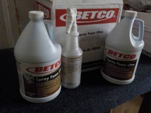 2 - 1 Gallon Jugs Betco Spray Foam ...