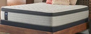lot 235 image: Sealy Posturepedic Spring Netherton 14 in. Soft Memory Foam Pillow Top Twin XL Mattress Set with 9 in. High Foundation, 42958531 - New