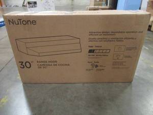 lot 212 image: NuTone RL6300 30 in. Range Hood in White.