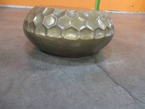 lot 226 image: Safavieh Roxanna Antique Brass Coffee Table - Scratch and Dent., FOX3235A.