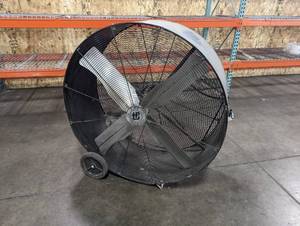 lot 278 image: TPI Industrial Belt Drive Warehouse Fan, PB 48-B
