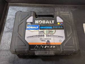 lot 280 image: Kobalt Socket Set (Missing some pieces)