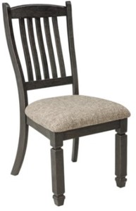 lot 717 image: Signature Design By Ashley Tyler Creek Dining Room Chair (Set of 2), D736-01 - NEW