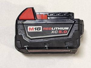 lot 288 image: Milwaukee 5AH Battery
