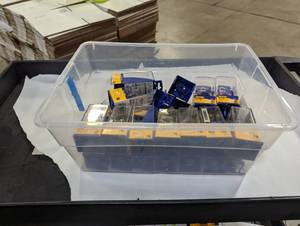 lot 294 image: Bin of Irwin Router Bits