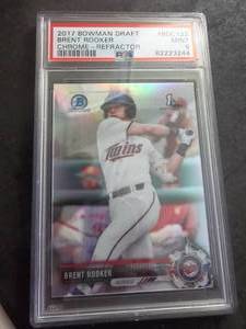 Bowman Brent Rooker PSA Mint 9