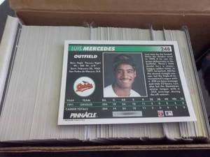 Approx. 400 Pinnacle 1992 Baseball Cards