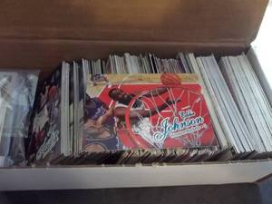 Approx. 300 Mixed Basketball Cards 1989-1998