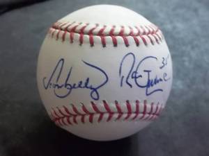Rawlings Authentic Autographed Baseball - Ron Gardenhire & Tom Kelly