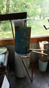 lot 53 image: Cement tools etc.