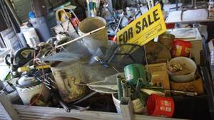 lot 50 image: Miscellaneous lot of all items on top of trailerDoes NOT include trailer
