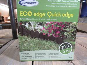 lot 182 image: Eco Edge Quick Edge Interlocking Landscape Edging - Black