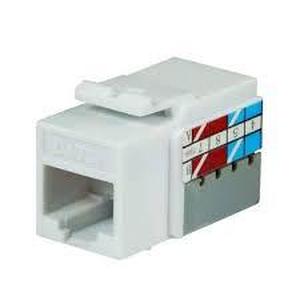 lot 7 image: Commercial Electric Category 5e Jack - White (10-Pack)