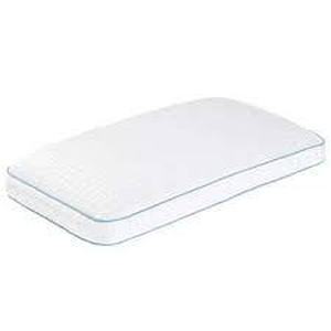 lot 18 image: PureLUX Gel Memory Foam Shapeable Comfort Pillow Queen 2 Pack