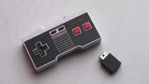 lot 19 image: My Arcade GamePad Classic Non-Wired Controller for the NES Classic Edition Gaming System & Wii, dreamGEAR,