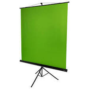 lot 56 image: Arozzi Extra Wide Portable Green Screen - Black
