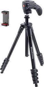 lot 173 image: Manfrotto - Compact Action Smart 61 Tripod - Black