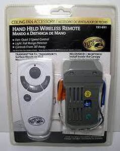 lot 179 image: Hampton Bay Ceiling Fan Remote Control