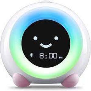 lot 85 image: LittleHippo Mella Ready to Rise Childrens Trainer, Alarm Clock, Night Light and Sleep Sounds Machine