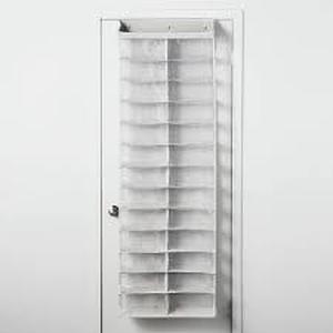 lot 91 image: Over the Door Shoe Organizer-Made By Design