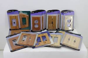 Wood Grain Outlet & Switch Covers