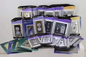 Assorted Nickel & Brass Wall Plates