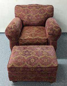 Armchair and Ottoman