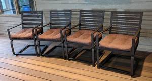 Outdoor Metal Patio Chair Set