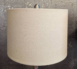 Pair of Silver Table Lamps