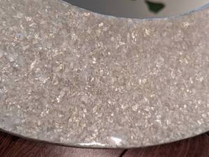 Decorative Mirror and Metal Wall Starbursts