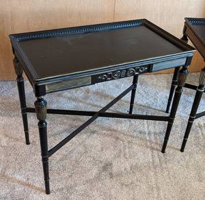 Pair of Painted Side Tables